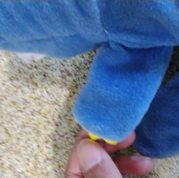 ∆VTG Plush Creations Inc Blue Dinosaur Hand Puppet Full Body Glove - Picture 13 of 16